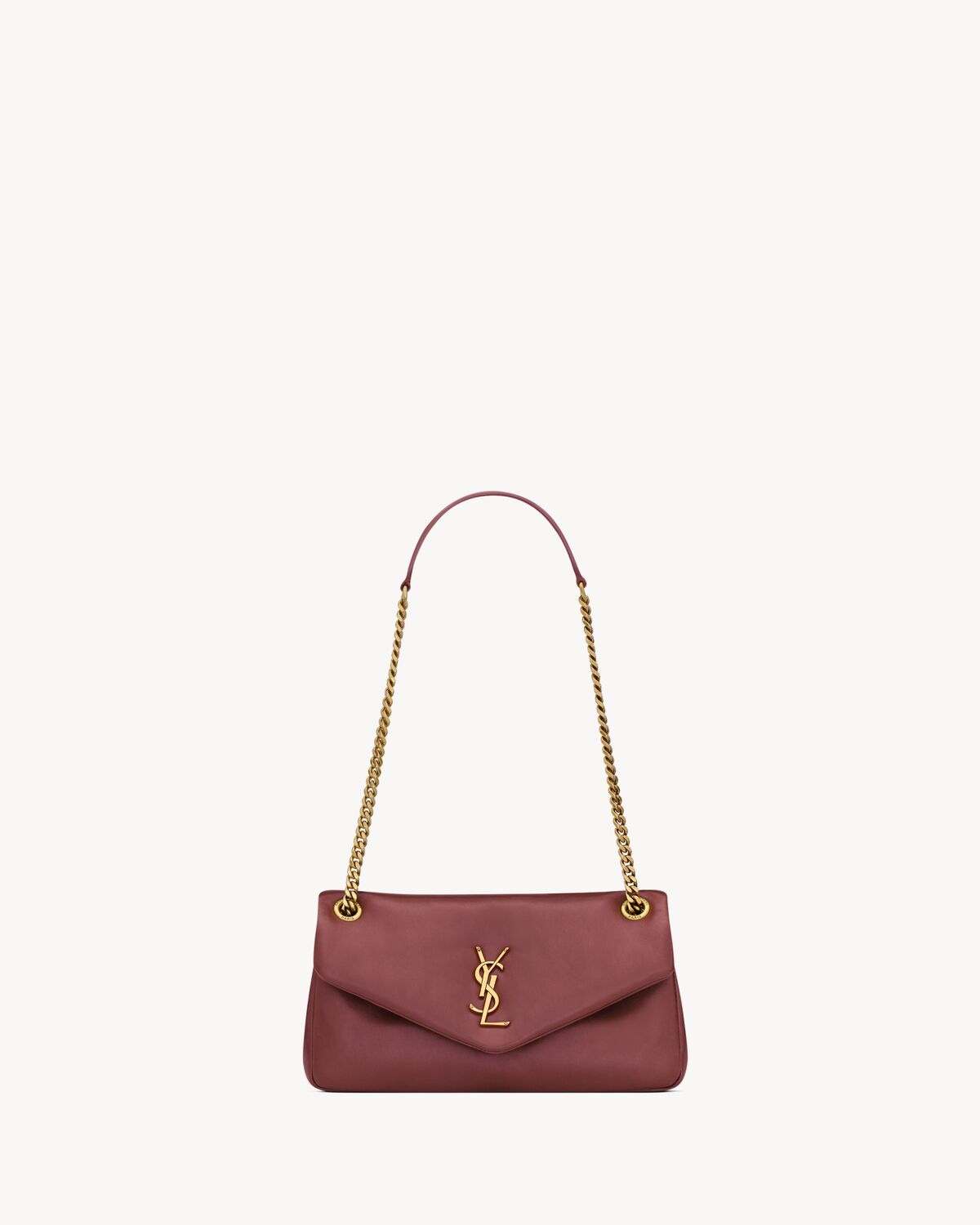YSL CALYPSO Small in Plunged Lambskin - Image 1